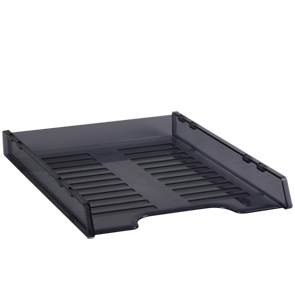 Slimline A4 Multi Fit Document Tray - Tinted Grey